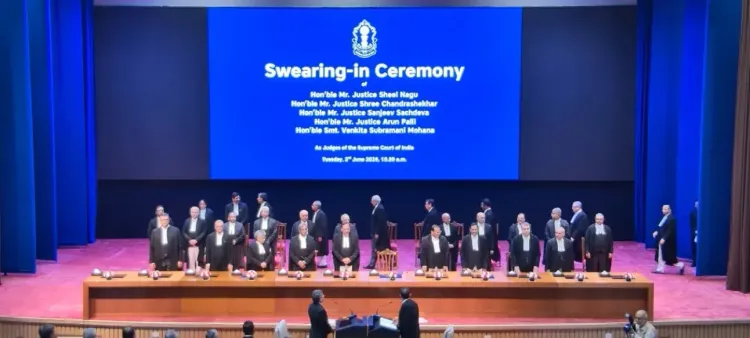 CJI Surya Kant swears in 5 new Supreme Court judges on 2 June 2026