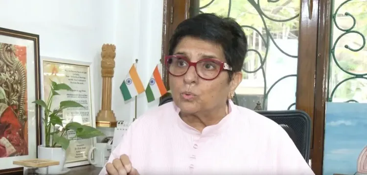 किरण बेदी ने CJP प्रदर्शन में PM मोदी के खिलाफ अपमानजनक भाषा को बताया दुर्भाग्यपूर्ण