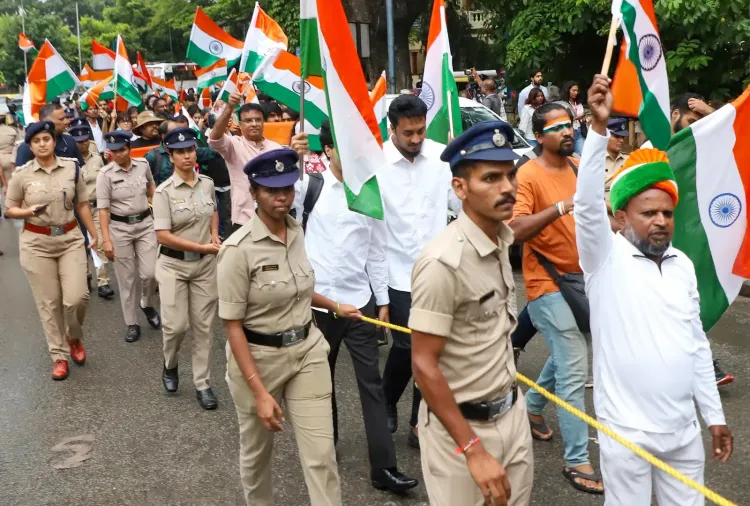 Delhi Police circulate Flag Code rules amid CJP Tiranga march detentions at CP