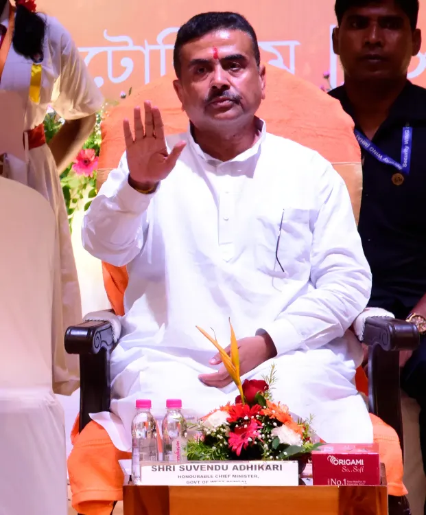 Suvendu Adhikari vows jobs for 2021 post-poll violence victims' kin at Falta rally
