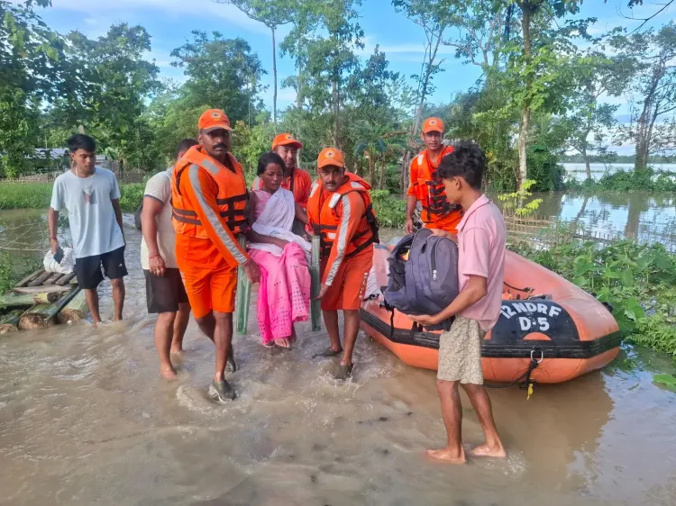 CM Assam Mobilises Full Admin for Flood Relief Ops