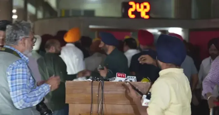 CM Bhagwant Mann Addresses Media Live from Punjab Assembly Session