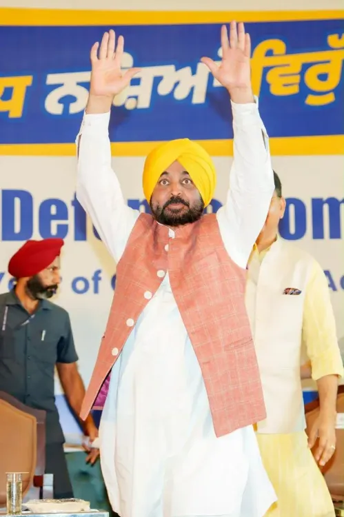 CM Bhagwant Mann Cites 70,000 Drug Arrests, Punjab's Turnaround