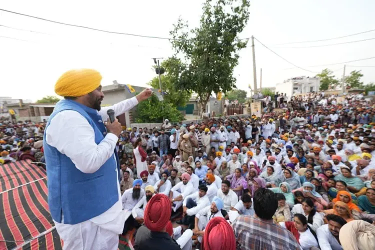 CM Bhagwant Mann Hails Budhlada Rally, Hits Out at Opposition