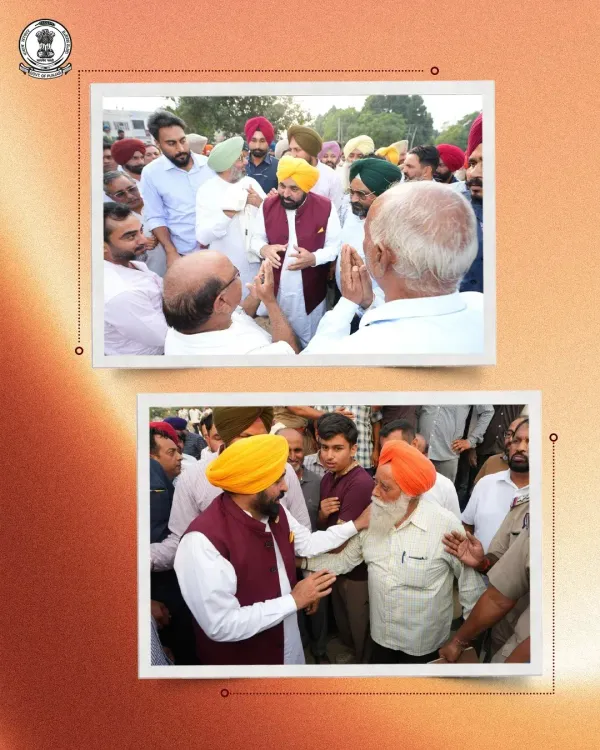CM Bhagwant Mann Reviews Rajpura Mandi Procurement