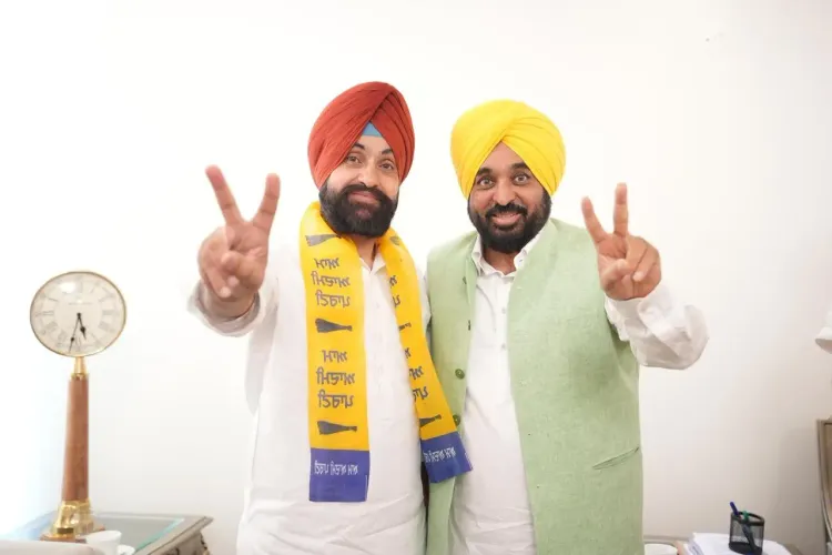 CM Bhagwant Mann Welcomes Congress Leaders Into AAP in Punjab