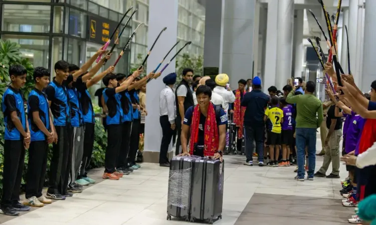 CM Bhagwant Mann Welcomes Japan Hockey Team to Punjab