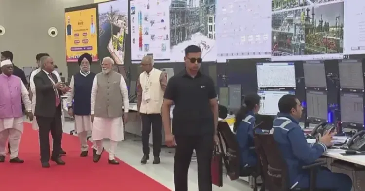 CM Bhajan Lal at HPCL Rajasthan Refinery Launch in Pachpadra