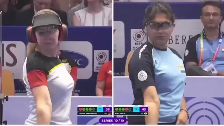 CM Bhajan Lal Congratulates Esha Singh on ISSF World Cup Gold