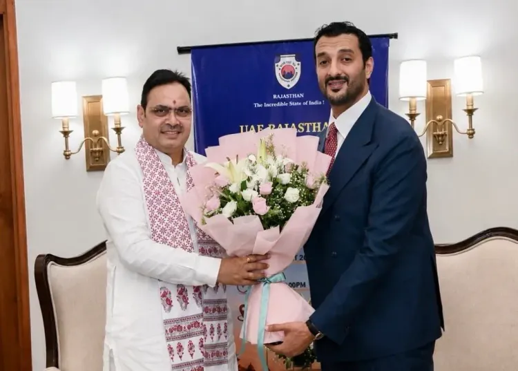 CM Bhajan Lal Courts UAE Investors for Rajasthan Growth