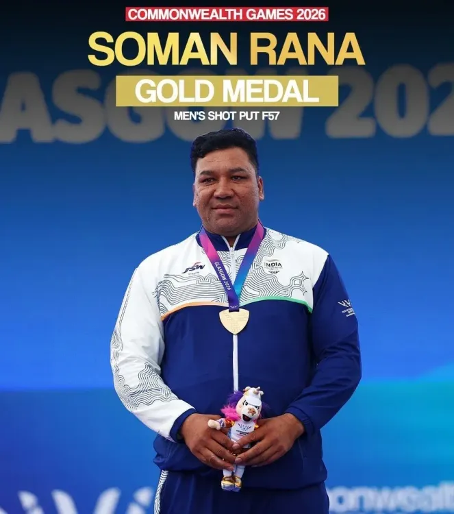 CM Bhajan Lal hails India's CWG 2026 Shot Put 1-2 finish