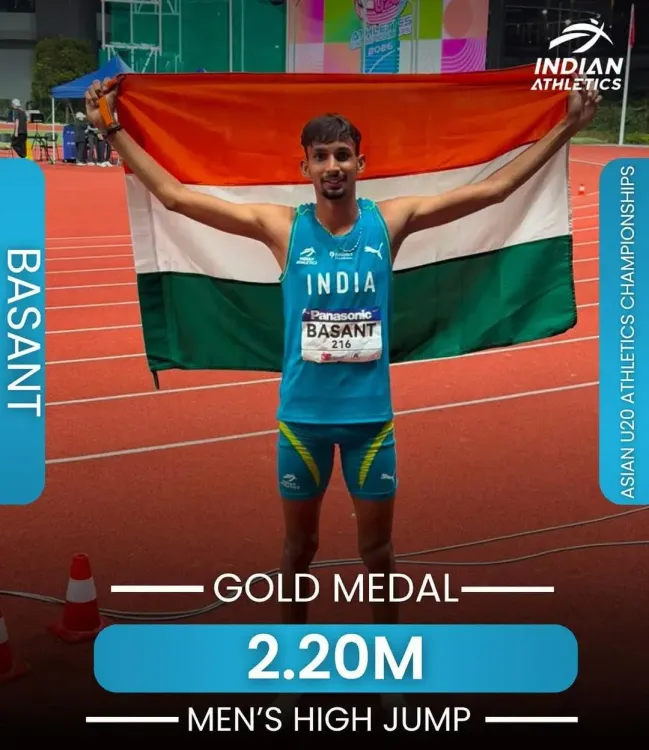 CM Bhajan Lal Hails Rajasthan Athlete's Asian U-20 Gold
