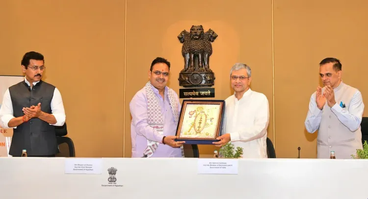 CM Bhajan Lal Holds Key Meet on Rajasthan Semiconductor Push