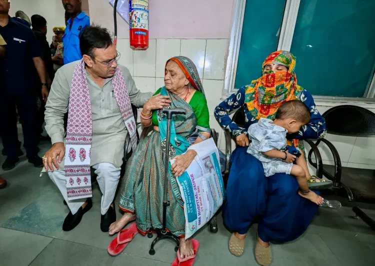 CM Bhajan Lal inspects SMS Hospital, orders quality care