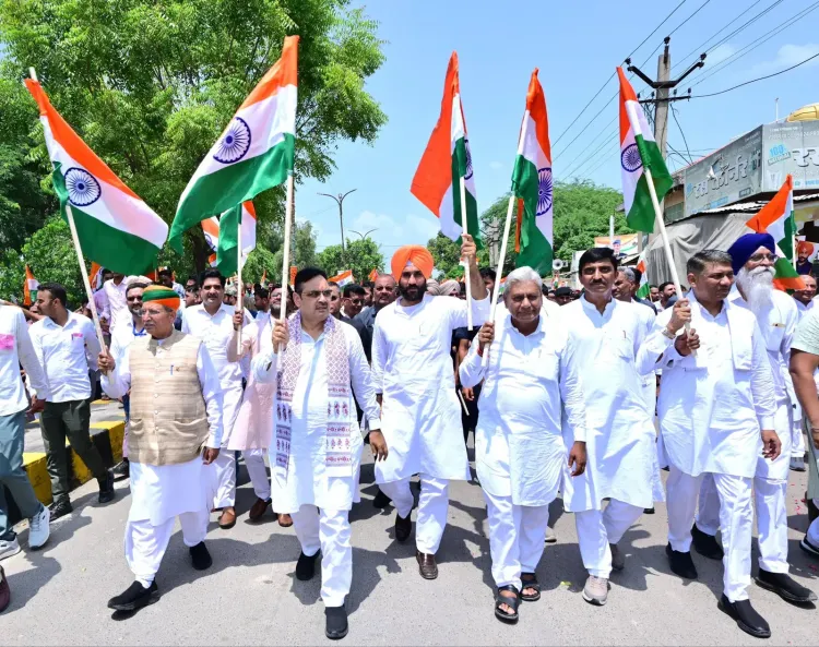 CM Bhajan Lal joins Har Ghar Tiranga push in Sriganganagar