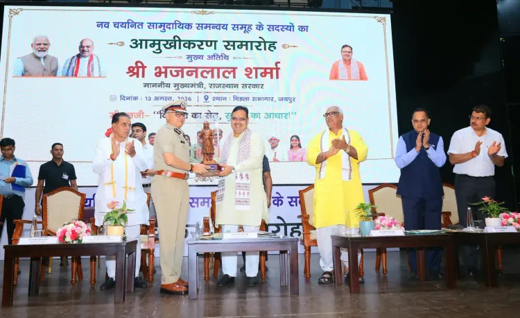 CM Bhajan Lal Launches Community Coordination Groups Across Rajasthan