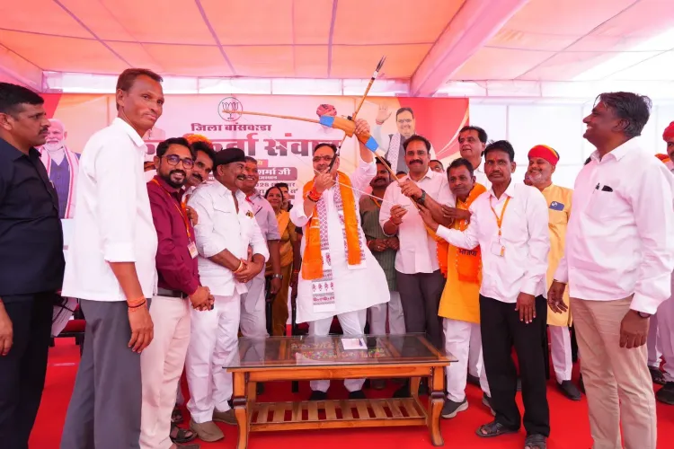 CM Bhajan Lal meets Banswara BJP workers, eyes panchayat polls