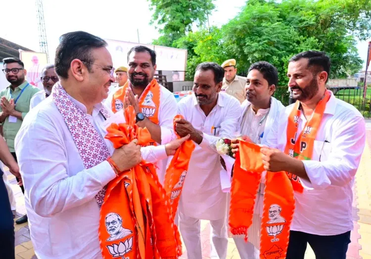 CM Bhajan Lal Meets BJP Workers in Anupgarh, Calls Them 'Priceless Gems'