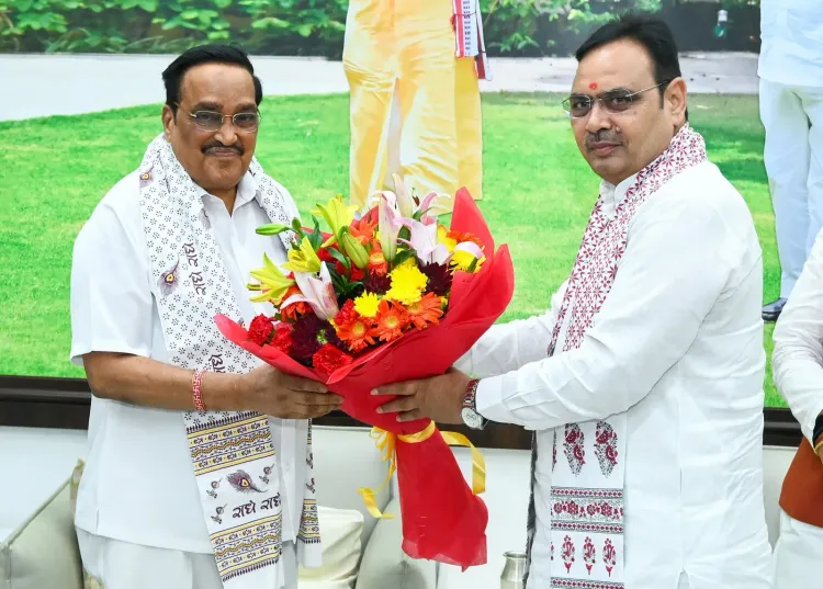 CM Bhajan Lal meets Jal Shakti Minister on Yamuna deal, water schemes