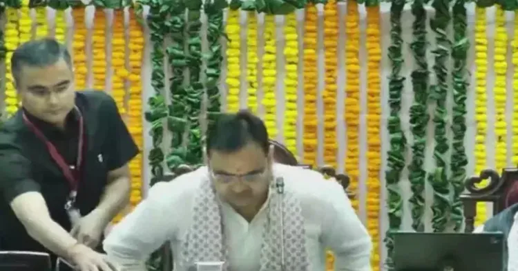 CM Bhajan Lal Opens Vidhayak Gaurav Yatra Session
