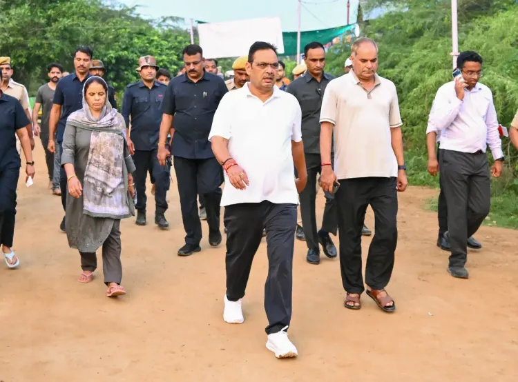 CM Bhajan Lal orders restoration of Deeg's Van Bihari temple