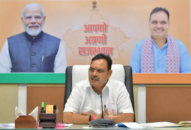 CM Bhajan Lal Reviews Jan Kalyan Shivir Prep, NEET Arrangements
