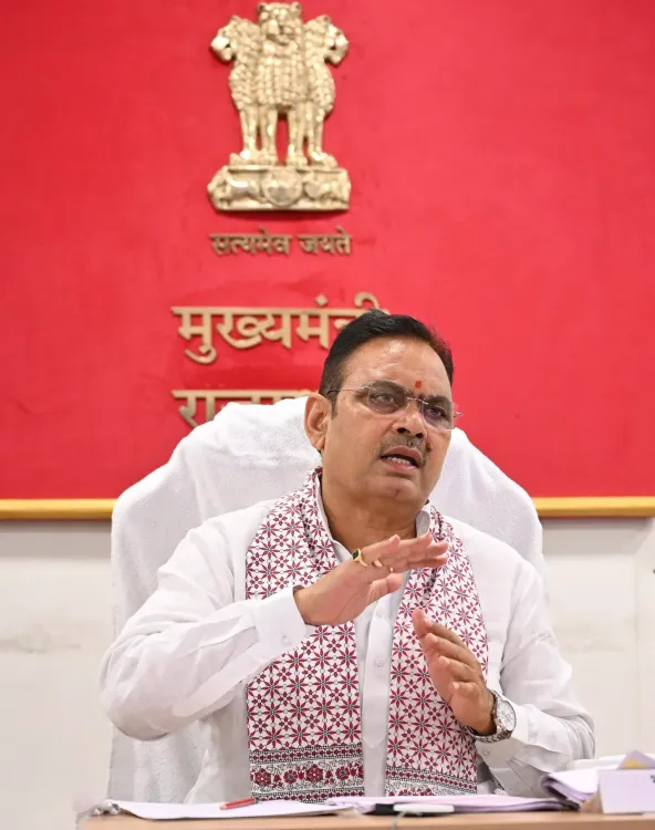 CM Bhajan Lal Reviews RAJ-UNNATI Schemes, Directs Officials
