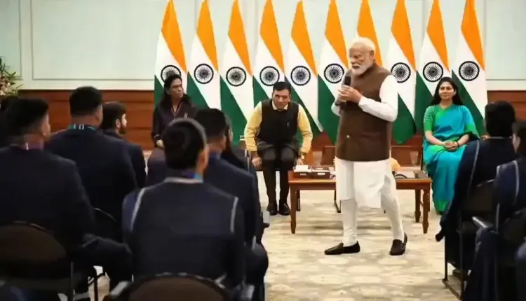 CM Bhajan Lal Shares Modi's Ode to India's Athletes