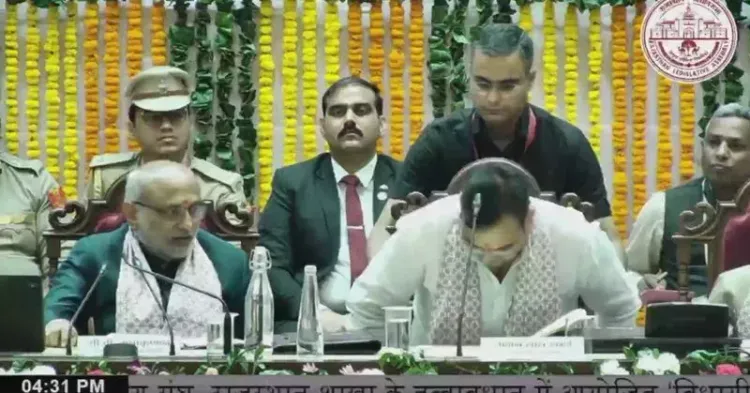 CM Bhajan Lal Sharma at Vidhayak Gaurav Yatra closing session