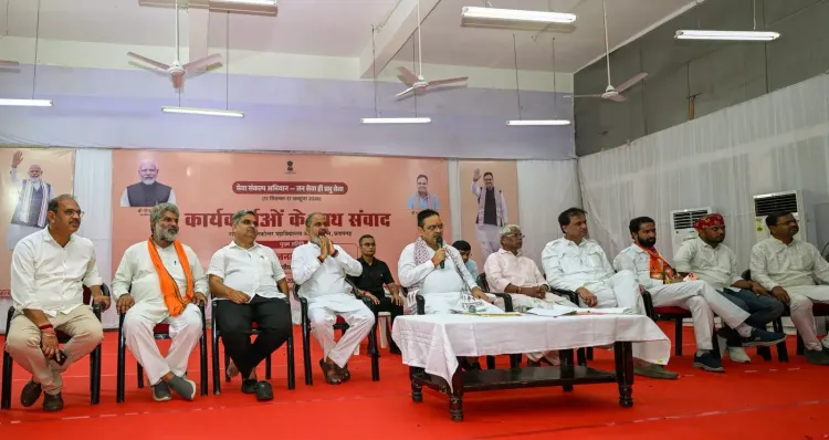 CM Bhajan Lal Sharma credits BJP workers for Pratapgarh nikay poll win