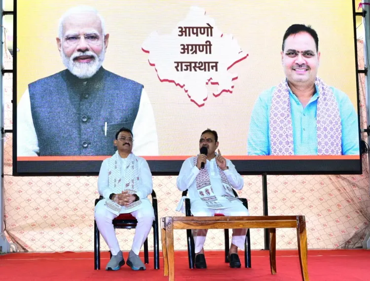 CM Bhajan Lal Sharma Holds Sanganer Camp Office Meet