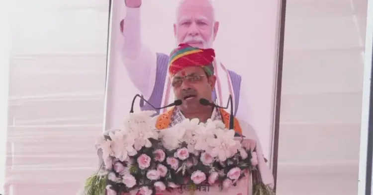 CM Bhajan Lal Sharma Launches Development Works in Pratapgarh