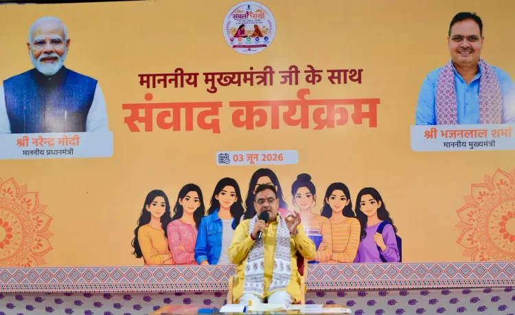 CM Bhajan Lal Sharma meets Sambal Sakhi, MY Bharat women volunteers