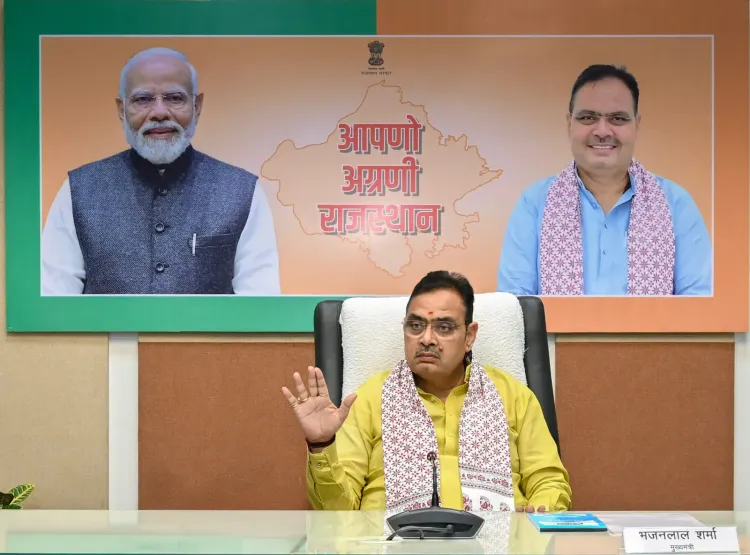 CM Bhajan Lal Sharma orders quick power restoration, solar push