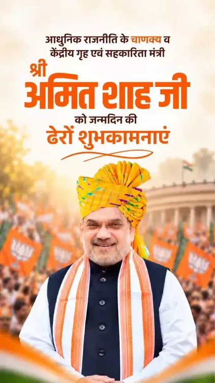 CM Bhajan Lal Sharma Wishes Amit Shah on Birthday