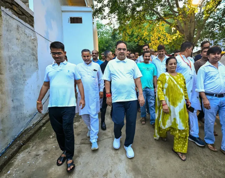 CM Bhajan Lal Visits Udaipur's Beeda Panchayat, Cites Rural Strength