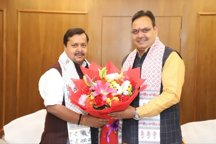 CM Bhajan Lal Wishes BJP Leader Nitin Nabin on Birthday