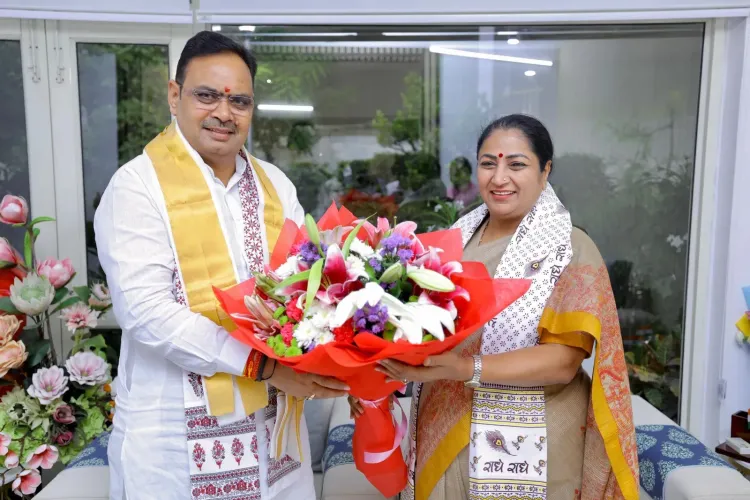 CM Bhajan Lal Wishes Delhi CM Rekha Gupta on Birthday