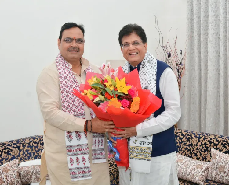 CM Bhajan Lal Wishes Piyush Goyal on Birthday
