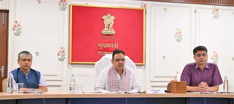 CM Bhajanlal Chairs 6th Raj Unnati Review, Pushes Key Projects