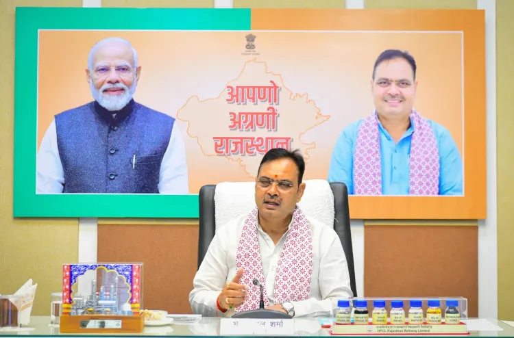 CM Bhajanlal Chairs High-Level Meet on Pachpadra Refinery Launch