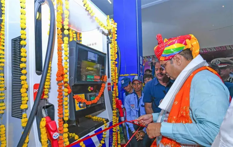 CM Bhajanlal inaugurates HPCL flagship outlet in Balotra