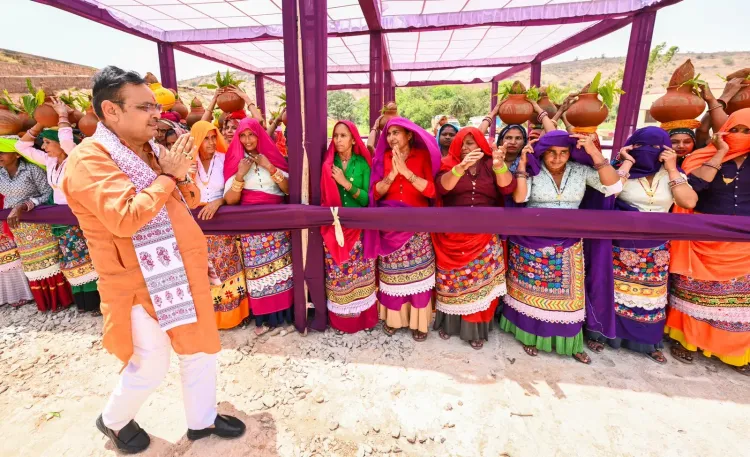 CM Bhajanlal launches Vande Ganga water campaign at Bharatpur dam