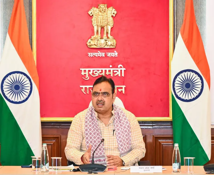 CM Bhajanlal Reviews Rajasthan Heritage Authority Works