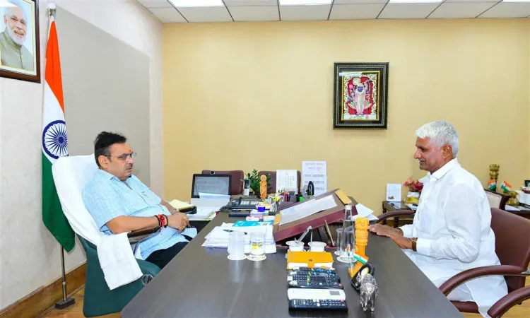 CM Bhajanlal Sharma Meets MLAs, Reviews Vande Ganga Progress