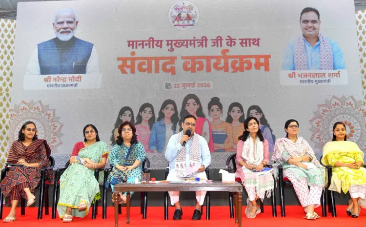 CM Bhajanlal Sharma Meets Sambal Sakhi Young Professionals in Jaipur