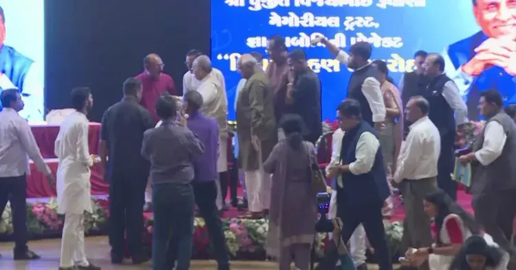 CM Bhupendra Patel attends Diksha ceremony in Rajkot