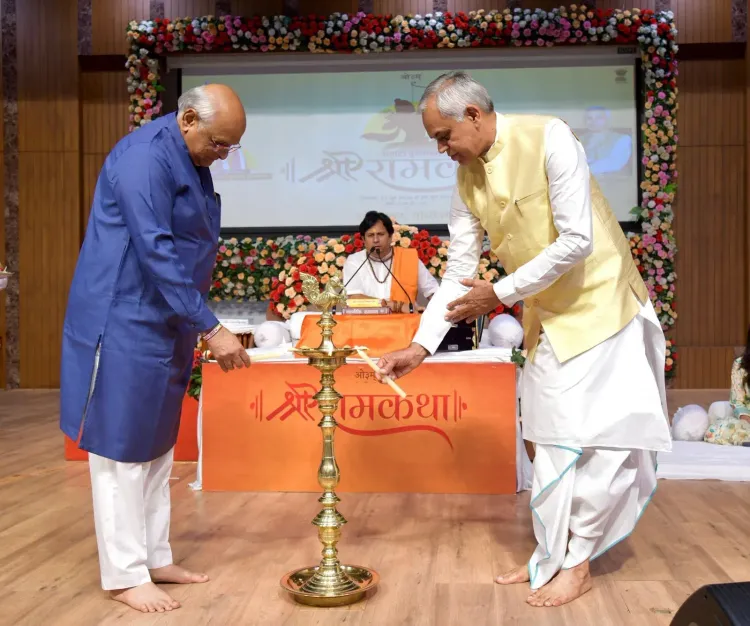 CM Bhupendra Patel attends first-ever Ramkatha at Gujarat Lokbhawan