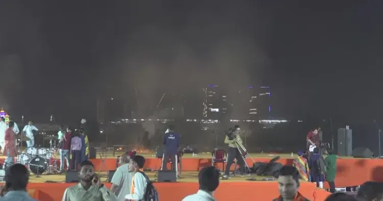 CM Bhupendra Patel attends Ravan Dahan in Ahmedabad on Vijayadashami