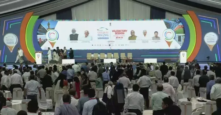CM Bhupendra Patel attends Vibrant Gujarat Regional Conference closing in Vadodara